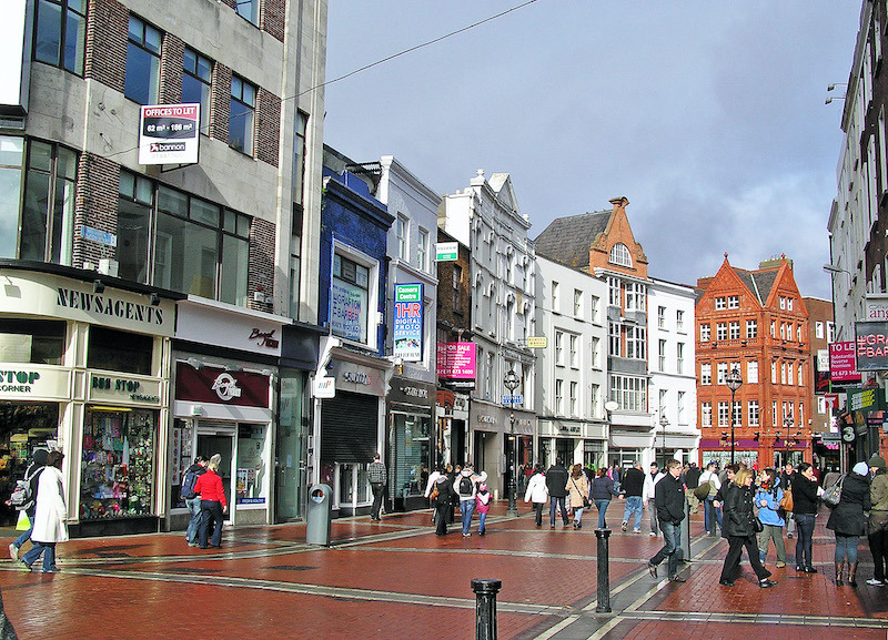 Onde fazer compras em Dublin: nas ruas comerciais - Grafton Street