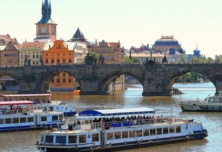 Rio Vltava, Praga, República Tcheca