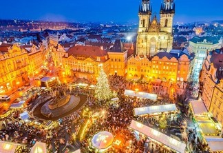 Mercado da Praça da Cidade Velha, Praga, República Tcheca