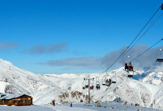 Como é a estação de esqui La Hoya na Argentina?