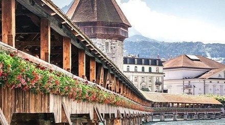 Ponte da Capela, Lucerna, Suíça