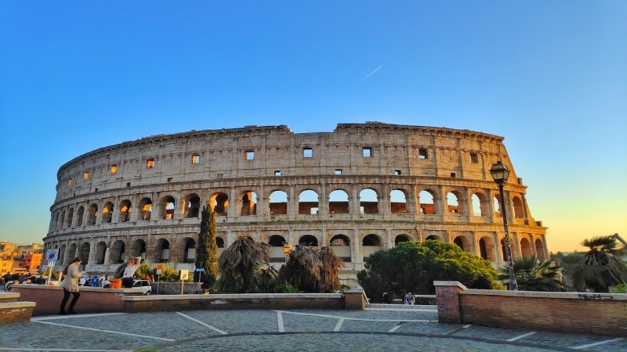 Visita ao Coliseu em Roma