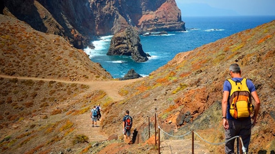 Ponta de São Lourenço na Ilha da Madeira