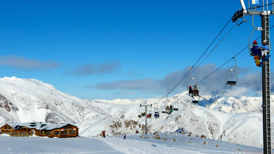 Como é a estação de esqui La Hoya na Argentina?