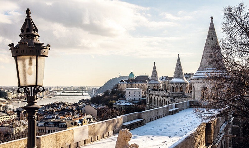 Budapeste no Inverno, Budapeste, Hungria