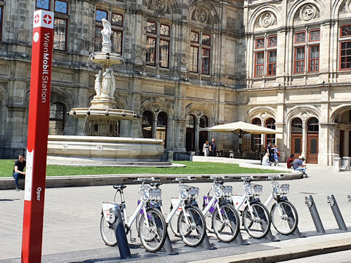 Bicicleta em Viena