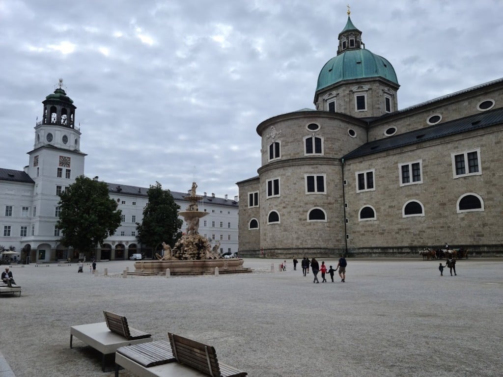 Fachada da Catedral de Salzburgo