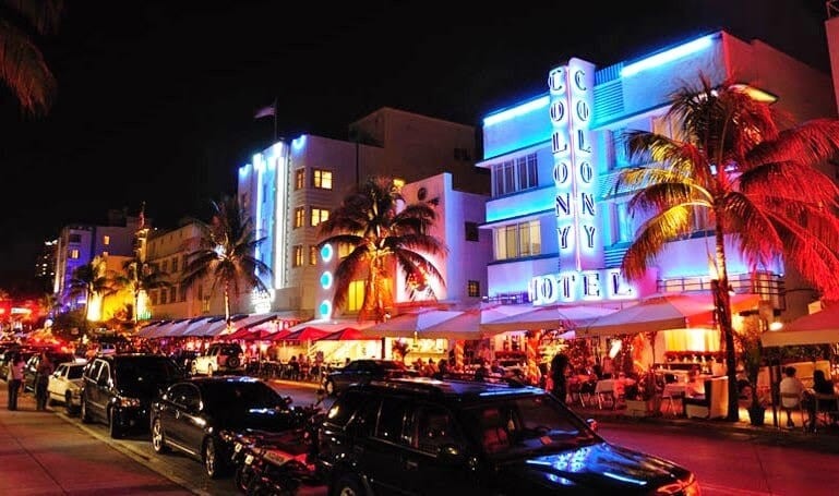 O que fazer em 2 dias em Miami: bares da Ocean Drive
