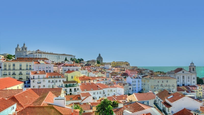 Miradouro em Lisboa