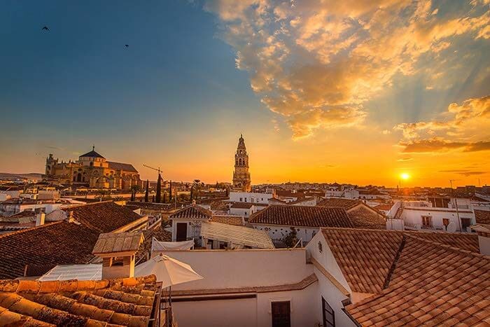 Vista da cidade de Córdoba