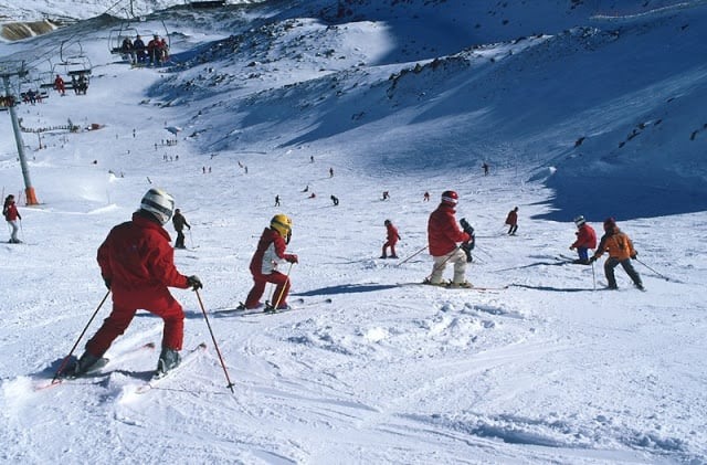 Esquiar em San Isidro em León