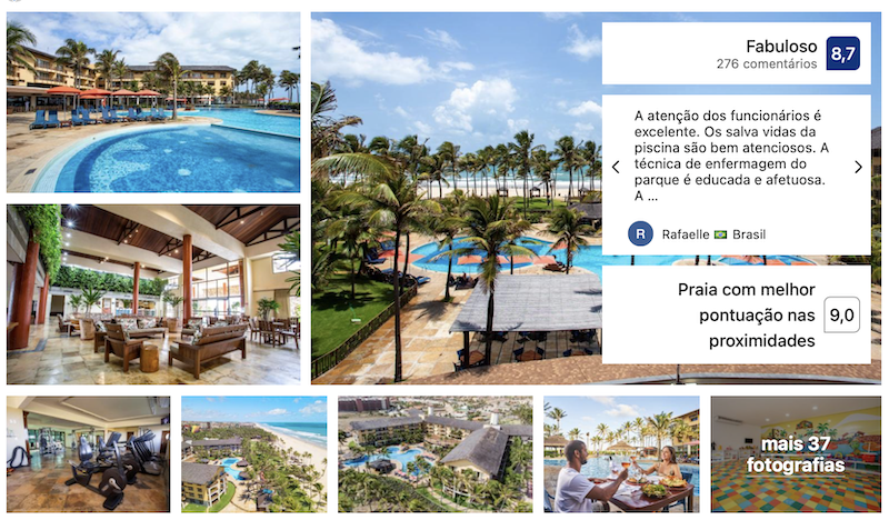 Hotel Beach Park Suites em Fortaleza