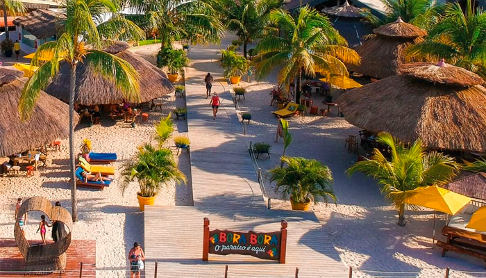 Beach club Bora Bora