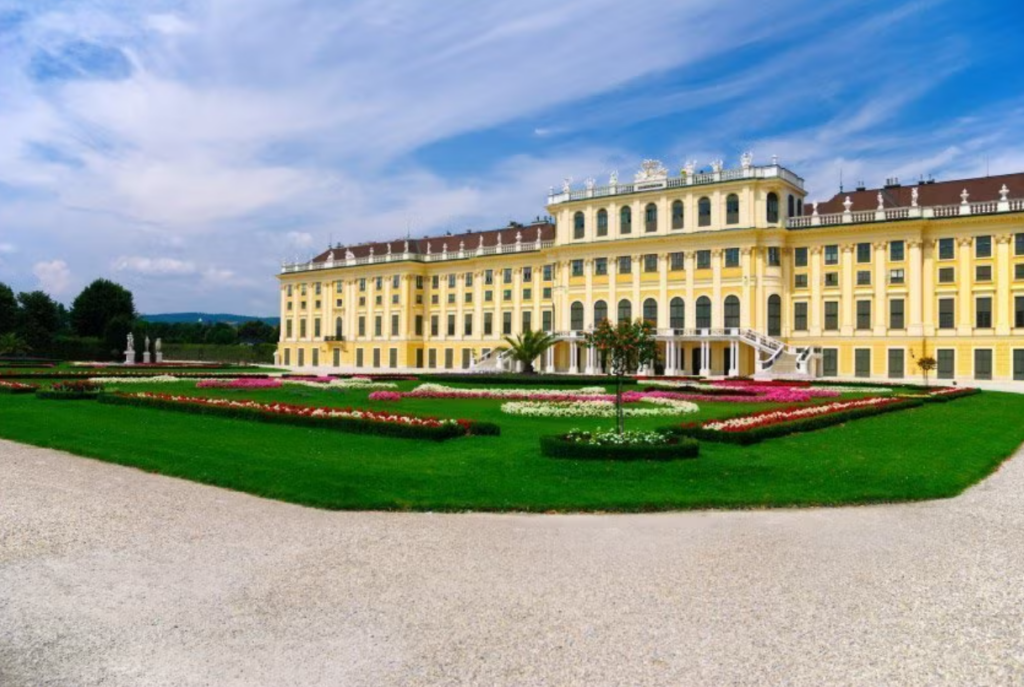 Fachada do Palácio de Schönbrunn