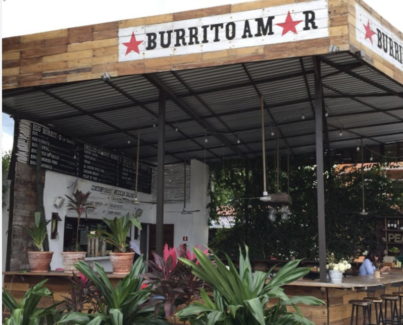 Restaurante Burrito Amor em Tulum