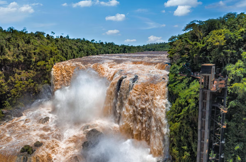 Cataratas no Iguaçu