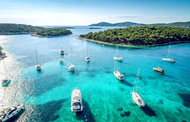 Ilhas Pakleni, na Croácia