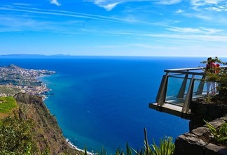Mirantes na ilha da Madeira
