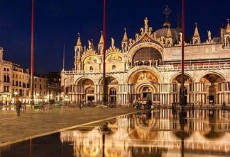 Vida noturna em Veneza