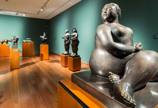 Visita ao Museu Botero em Bogotá