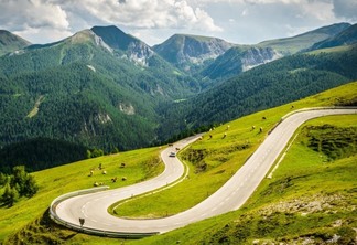 Estrada da Itália à Áustria