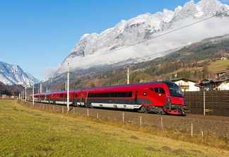 Viagens de trem pela Áustria