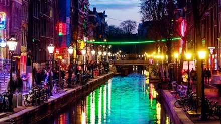 Vida noturna em Amsterdã