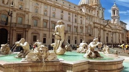 Praça Piazza Navona em Roma