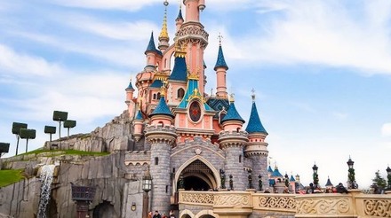 Castelo da Disney em Paris