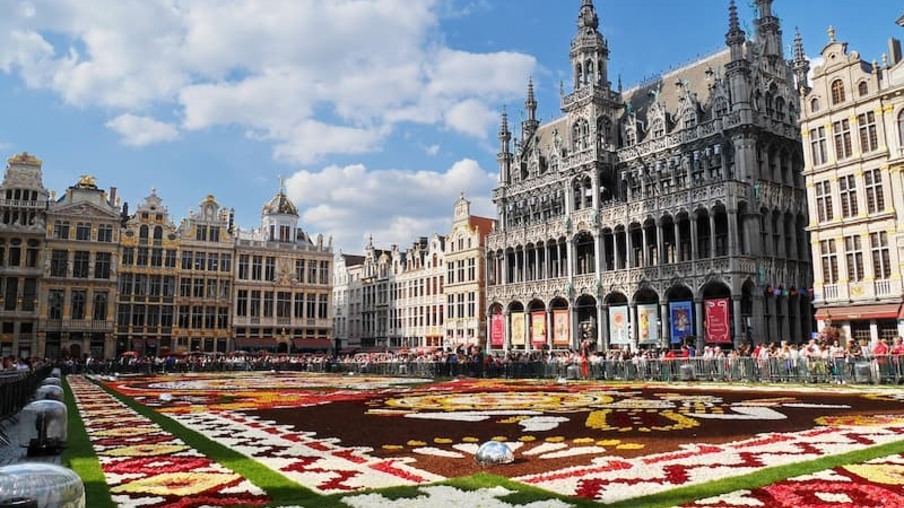 Centro da cidade de Bruxelas