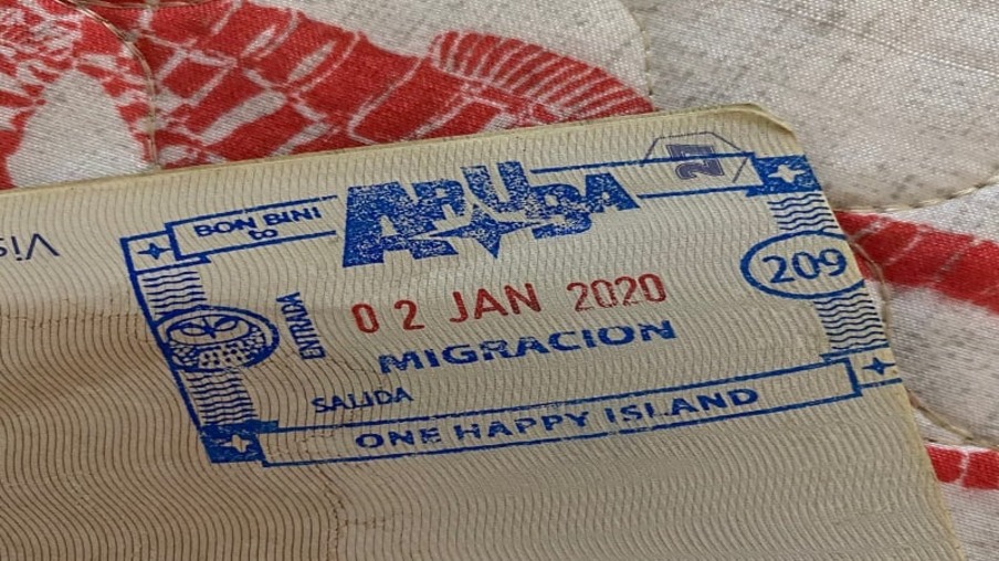 Documentos necessários para Aruba