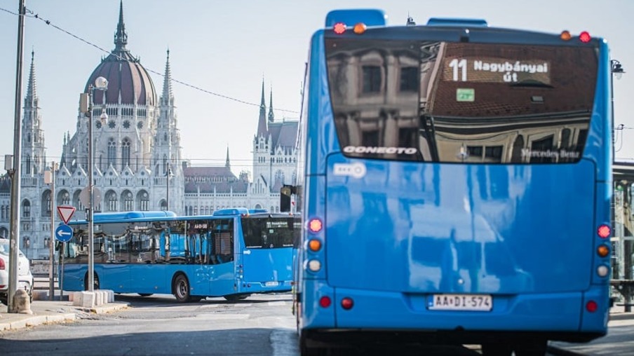 Ônibus, Budapeste, Hungria