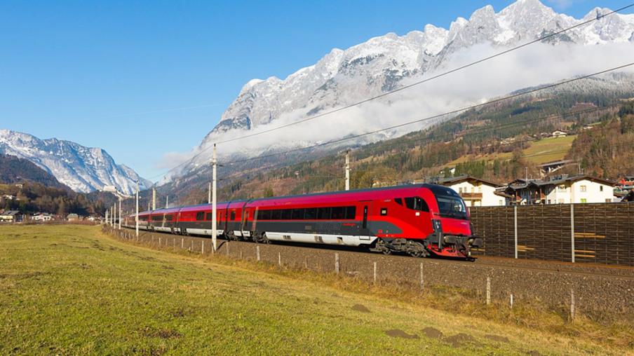 Viagens de trem pela Áustria