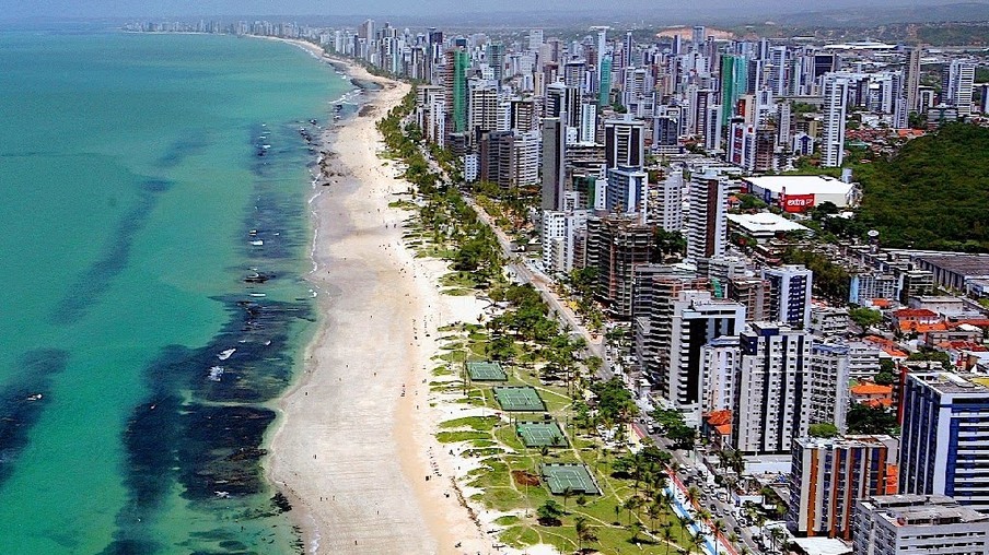 Mapa turístico de Recife