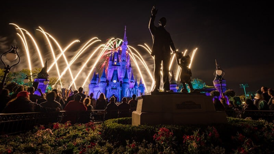 Shows de fogos de artifício na Disney
