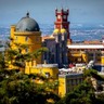 Vista de Palácio em Sintra