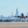 Avião em Chicago