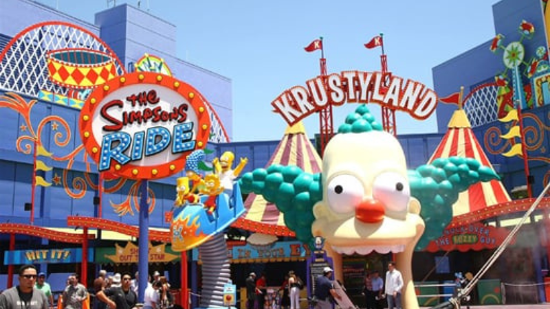 Krustyland no Universal Studios em Orlando