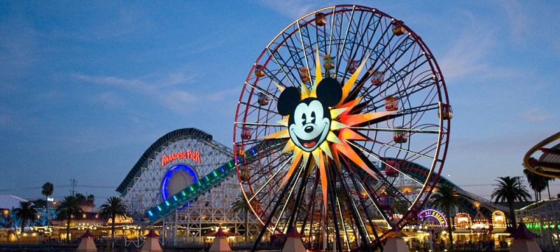 Parque Disneyland na Califórnia