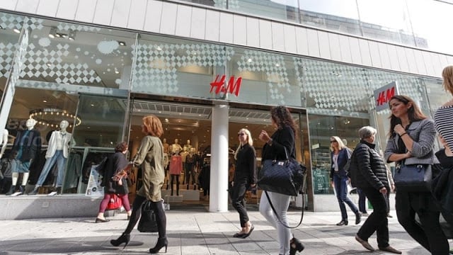 Loja H&M nas ruas de Lisboa