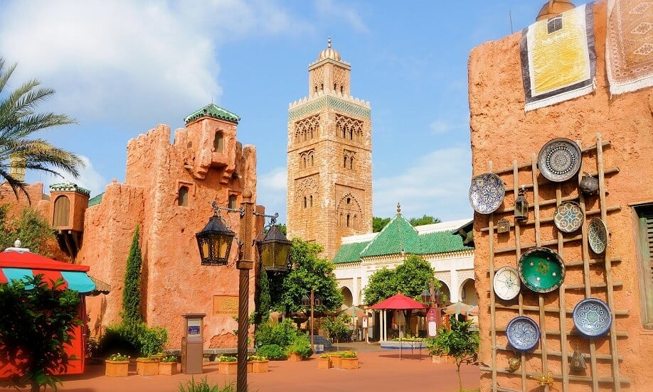 Marrocos no Epcot na Disney em Orlando