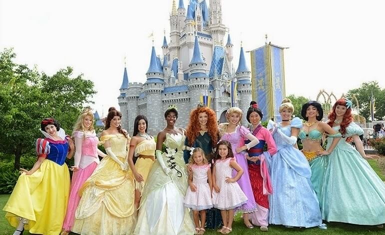 Princesas Disney Magic Kingdom Orlando