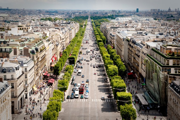 Vista da Região da Champs-Élysses