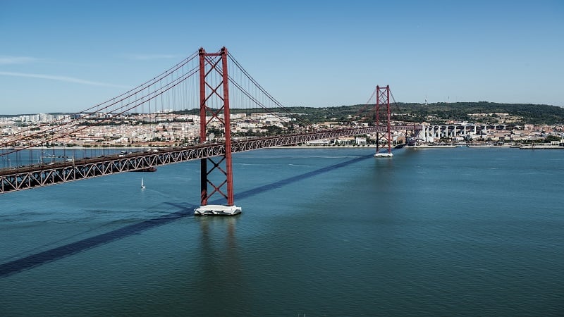 Rio Tejo em Lisboa
