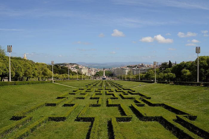 Parque Eduardo VII em Lisboa