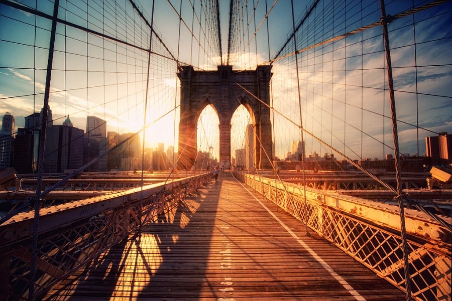 Brooklyn Bridge em Nova York
