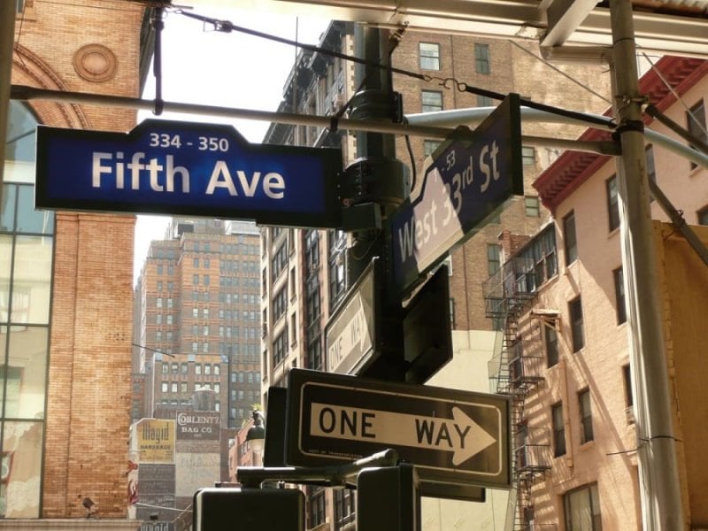 Fifth Avenue em Nova York