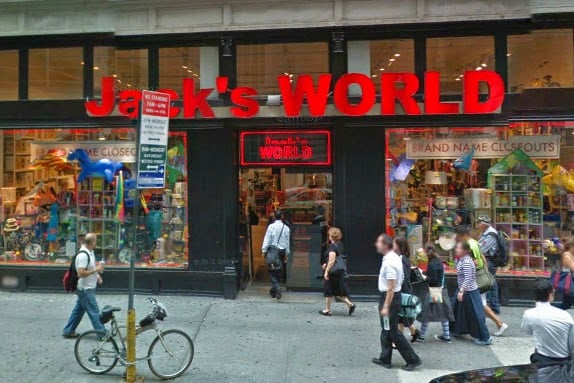Loja Jack’s World 99 Cents em Nova York