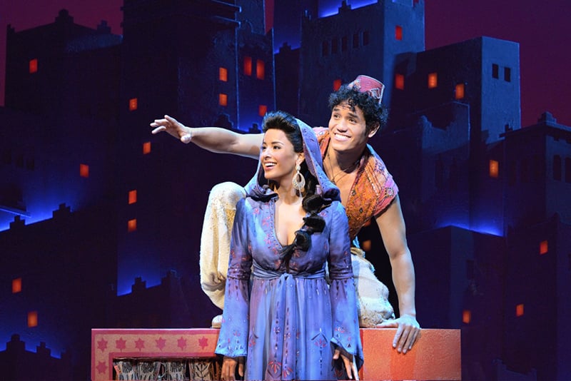 Espetáculo do Aladdin em Nova York