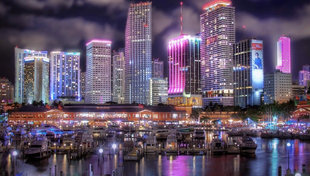 Miami pela noite